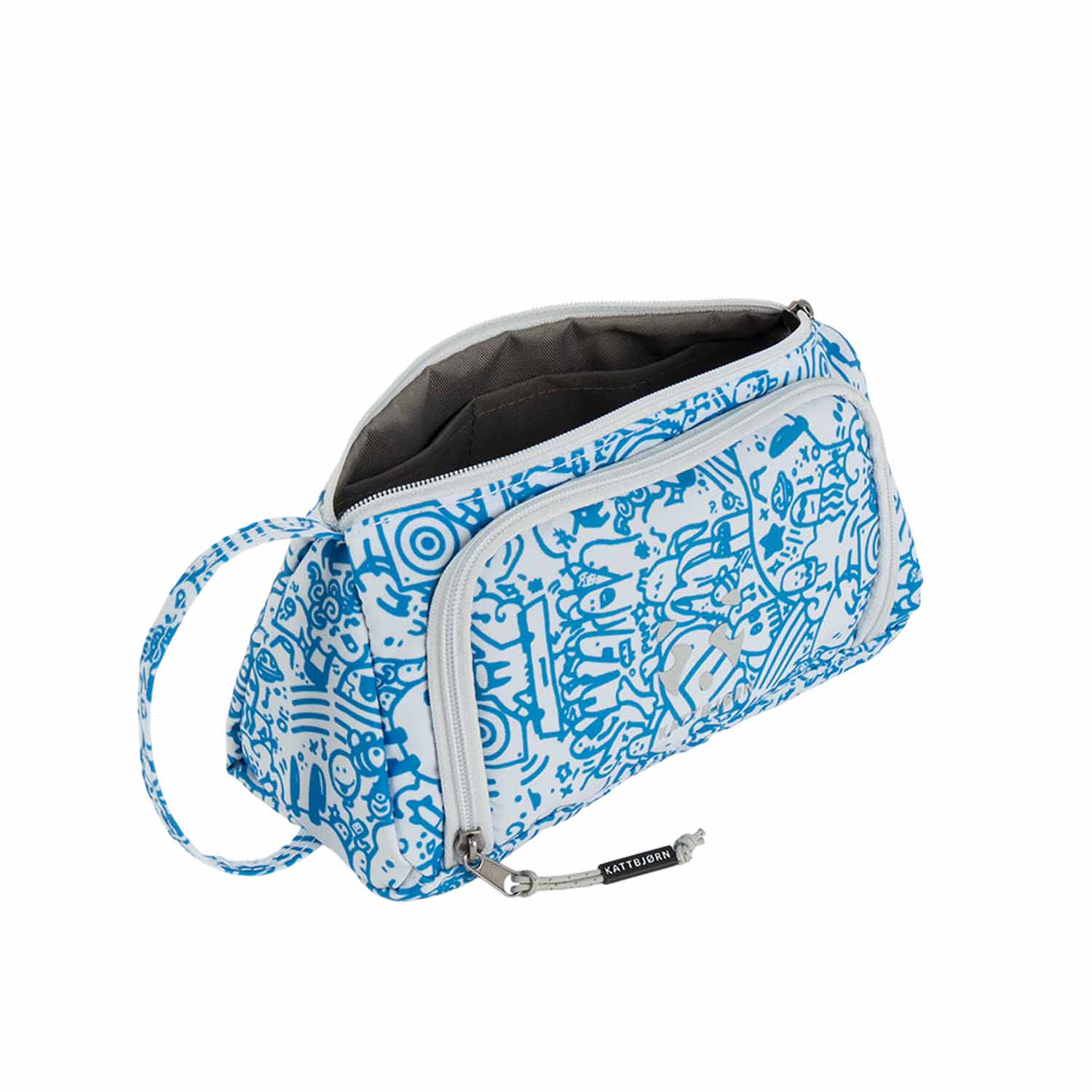 kattbjørn Swag Bag Eat my Style weiß/blau kattbjørn Swag Bag Eat my Style weiß/blau