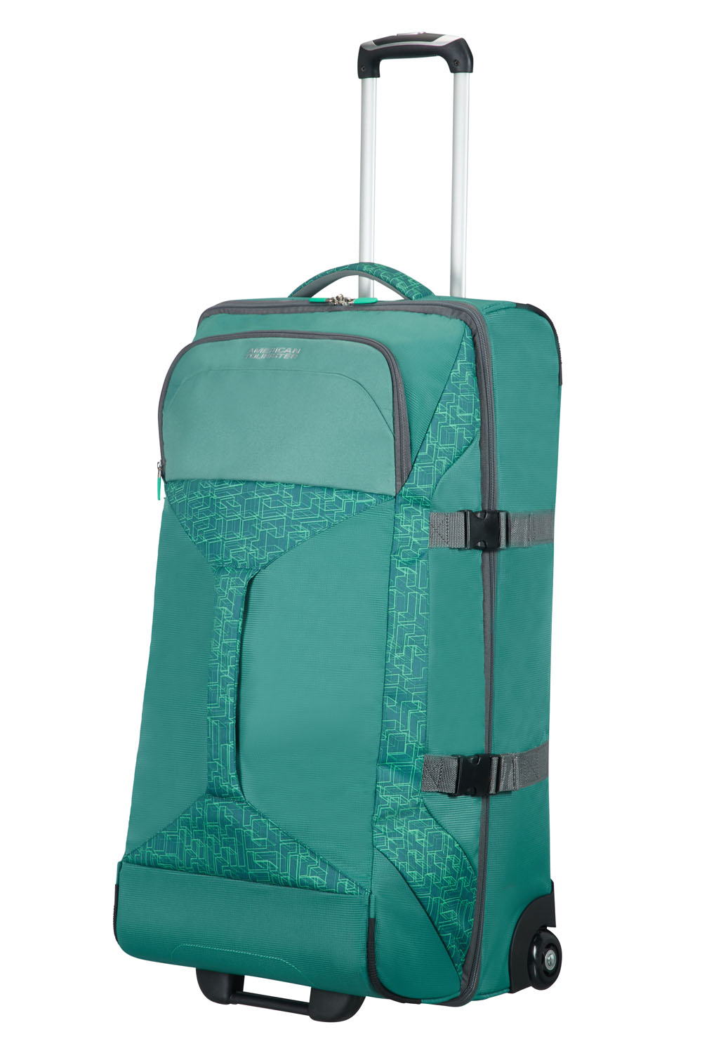 American Tourister Road Quest Reisetasche mit 2 Rollen 80cm Sea Green Print