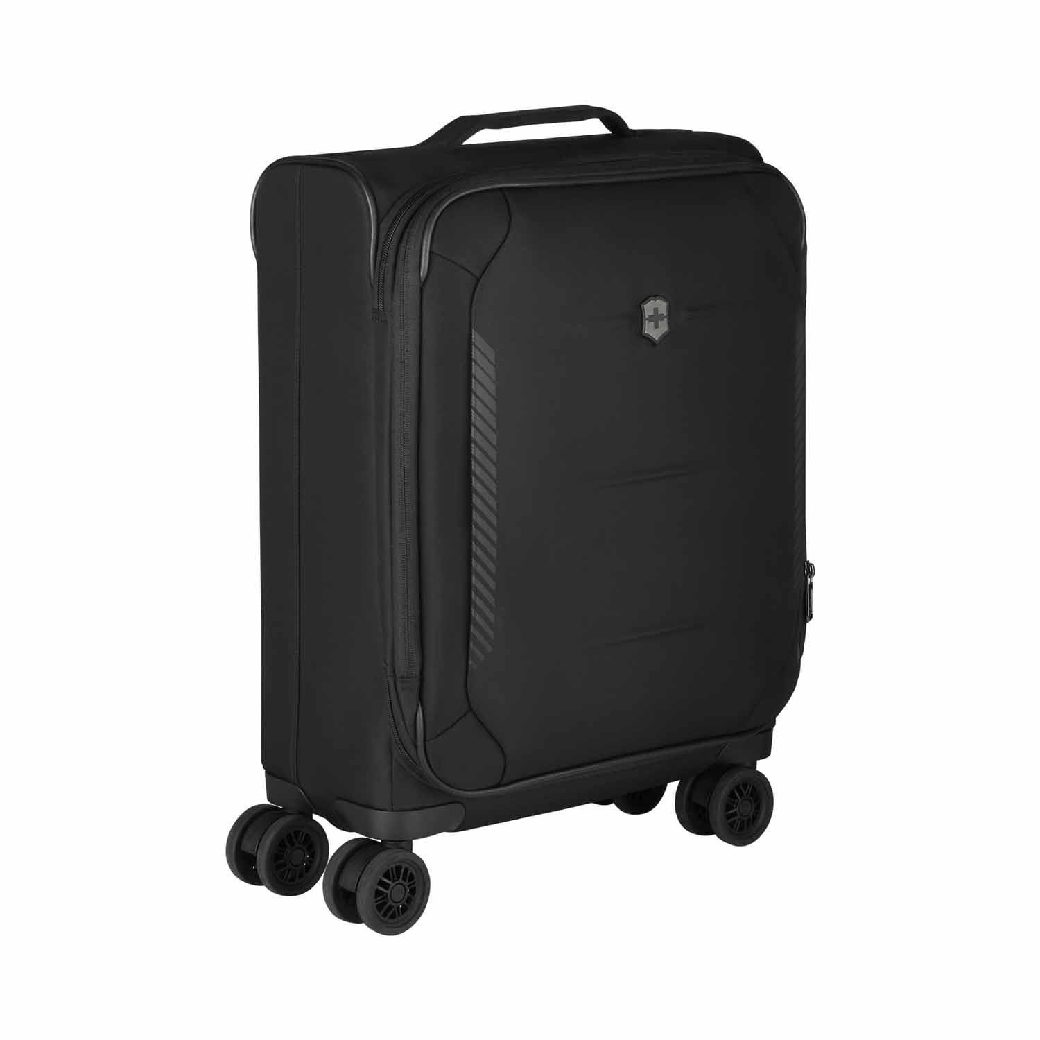 Victorinox Crosslight Global Softside Carry-On 4-Rollen, erweiterbar Schwarz
