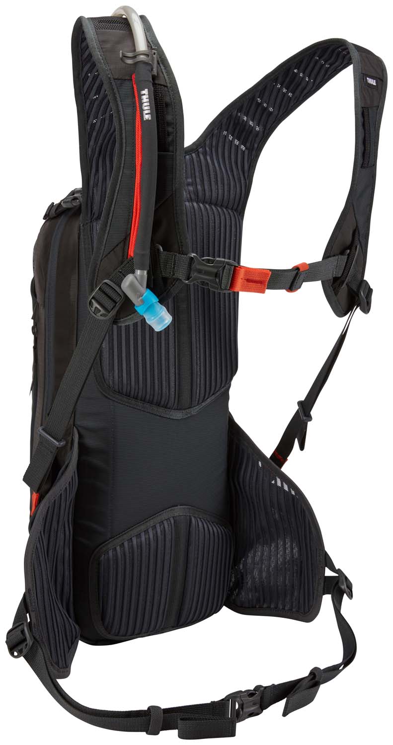 THULE Rail 12L Trinkblasenrucksack Obsidian