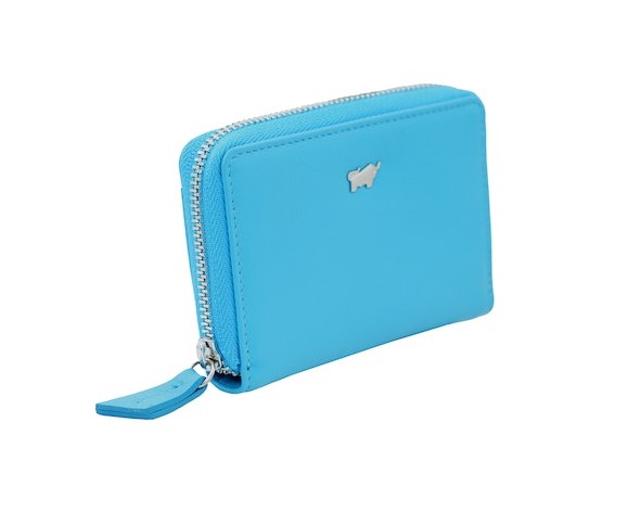 Braun Büffel JOY RFID RV Mini Geldbörse türkis Braun Büffel JOY RFID RV Mini Geldbörse türkis