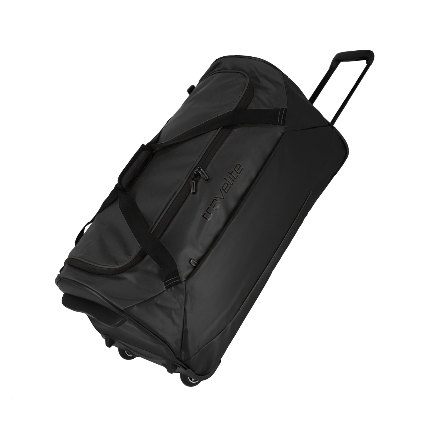 Travelite Basics Plane Rollenreisetasche 71cm Schwarz