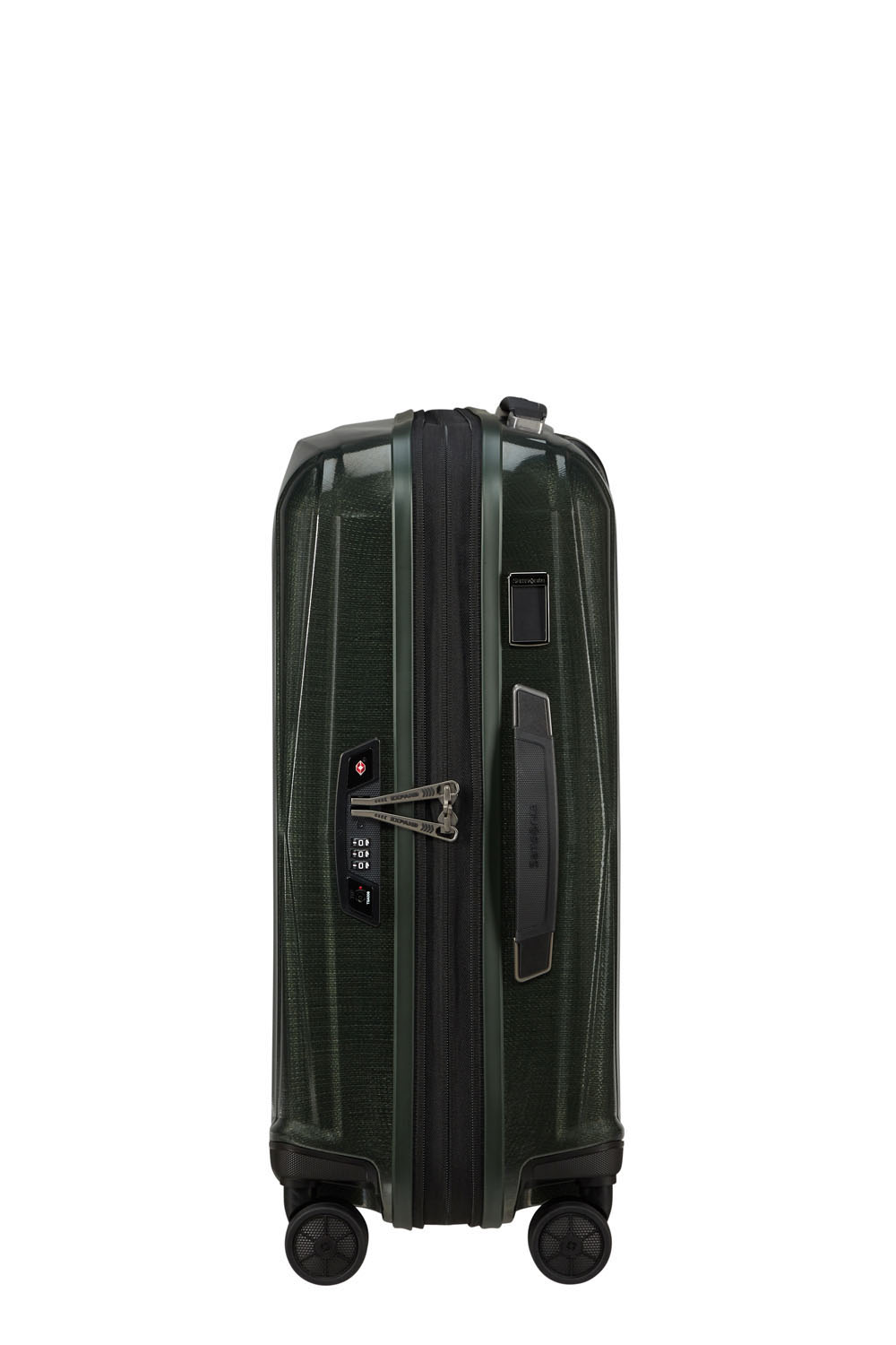 Samsonite Major-Lite Trolley mit 4 Rollen erweiterbar 55cm + GRATIS HOTELGUTSCHEIN Climbing Ivy