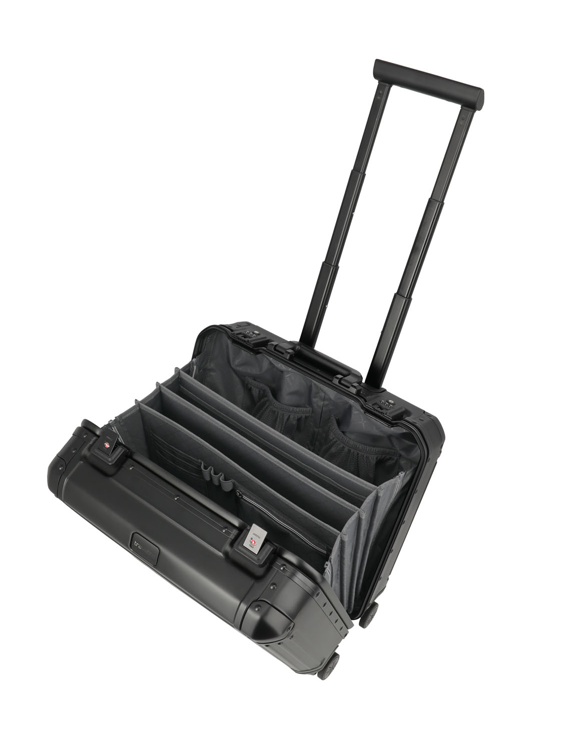 Travelite Next Businesswheeler 4-Rollen Schwarz