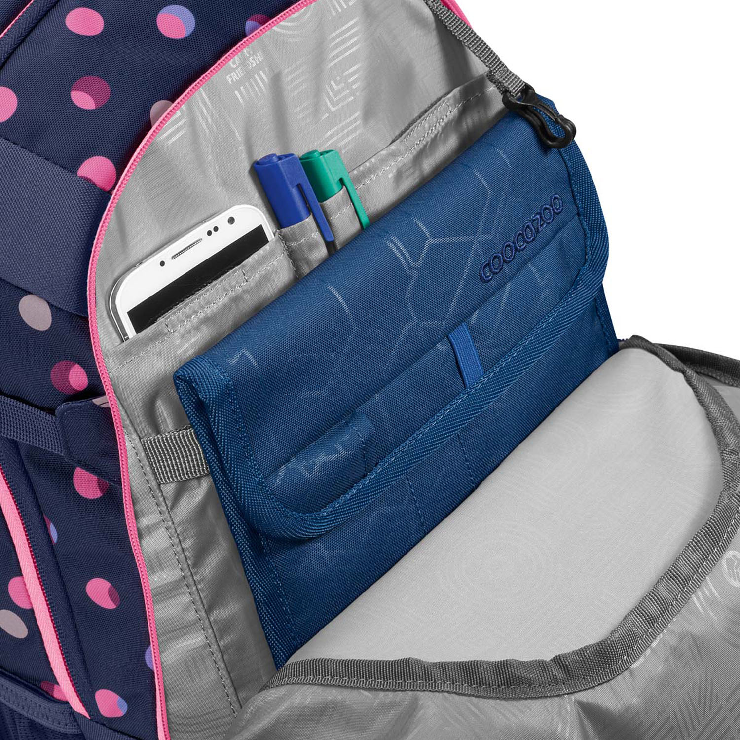 Coocazoo MATE Reflective Schulrucksack Moons