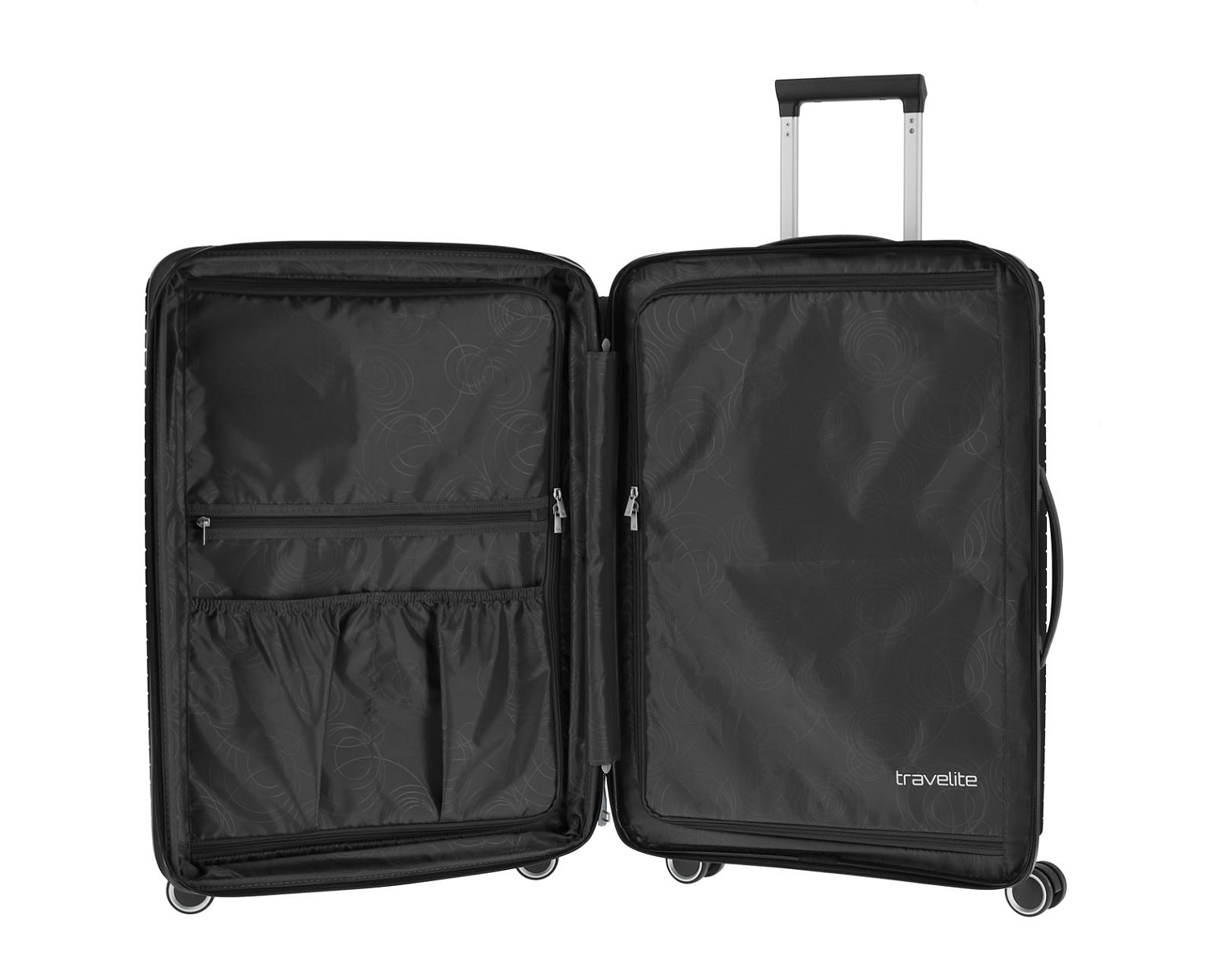 Travelite Orbita Trolley M 4-Rollen erweiterbar Schwarz Travelite Orbita Trolley M 4-Rollen erweiterbar Schwarz