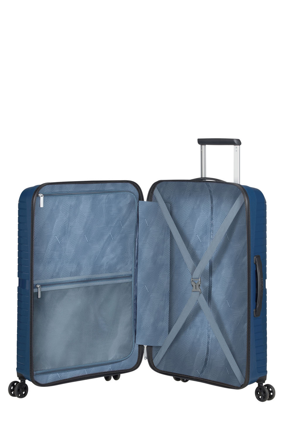 American Tourister Airconic Trolley 67cm mit 4 Rollen + GRATIS HOTELGUTSCHEIN Midnight Navy American Tourister Airconic Trolley 67cm mit 4 Rollen + GRATIS HOTELGUTSCHEIN Midnight Navy