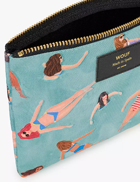 Wouf Accessories Large Pouch Bag Recycled Collection Swimmers