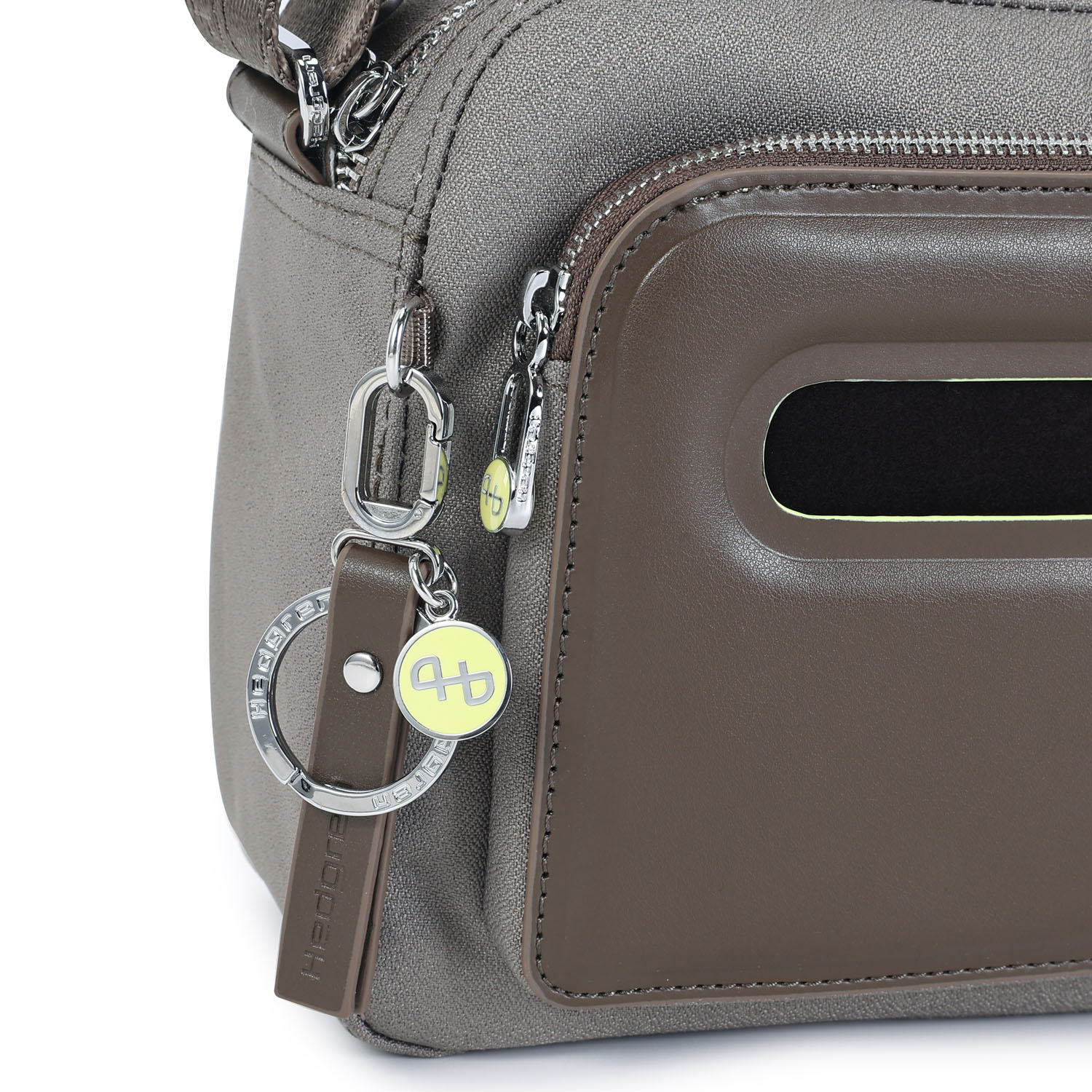 Hedgren Fika ESPRESSO Mittlerer Crossover + RFID Vintage Taupe