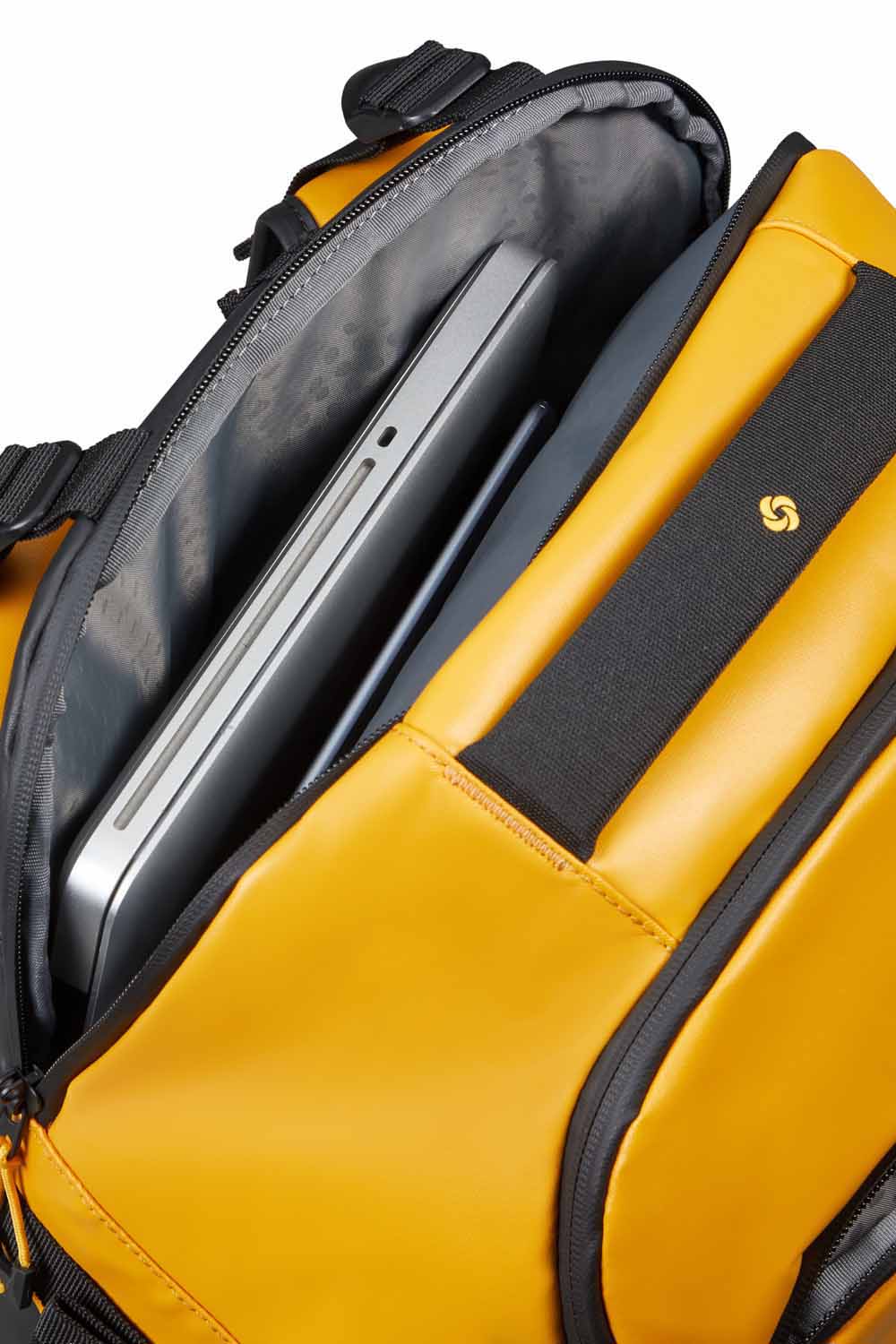 Samsonite Ecodiver Reise-Rucksack S 38L mit 17.3" Laptopfach + GRATIS HOTELGUTSCHEIN Gelb