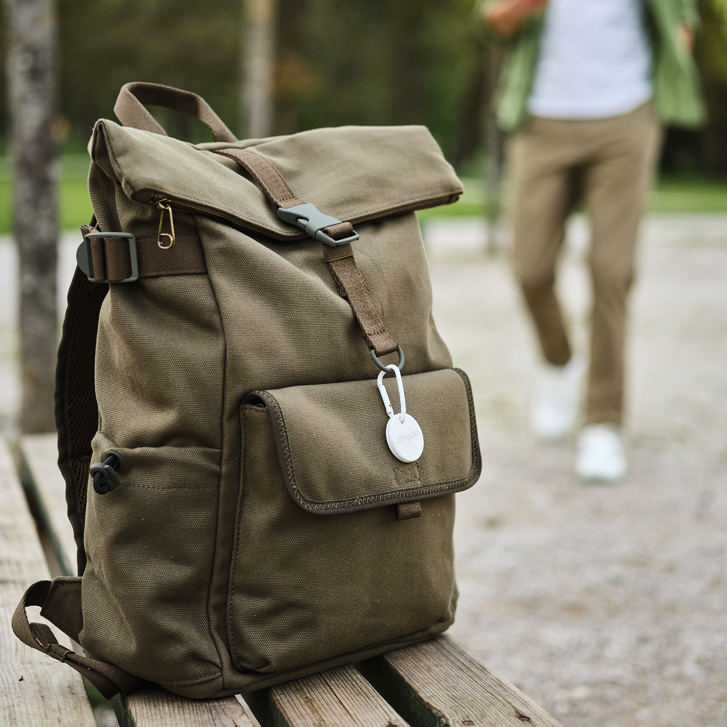 Chipolo ONE Point - Gegenstandsfinder von ”Mein Gerät finden” von Google-App Off white Chipolo ONE Point - Gegenstandsfinder von ”Mein Gerät finden” von Google-App Off white