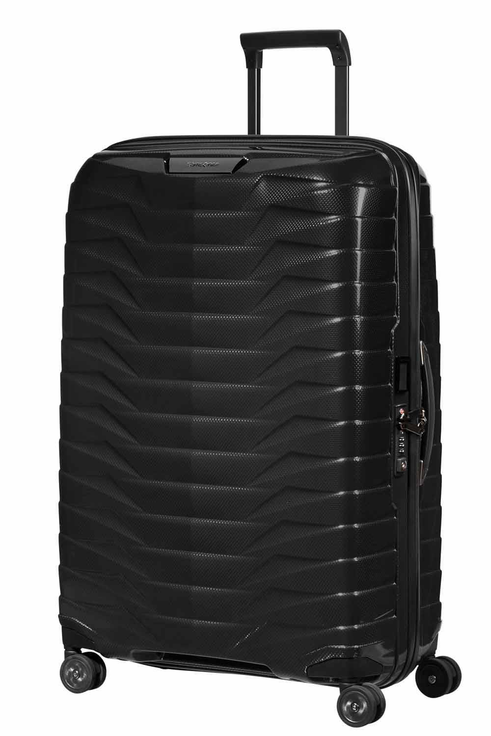 Samsonite Proxis Trolley mit 4 Rollen 69cm + GRATIS HOTELGUTSCHEIN Schwarz Samsonite Proxis Trolley mit 4 Rollen 69cm + GRATIS HOTELGUTSCHEIN Schwarz