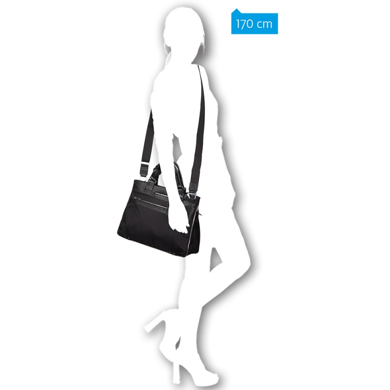 Piquadro Link Erweiterbare Laptoptasche schmal dark brown Piquadro Link Erweiterbare Laptoptasche schmal dark brown