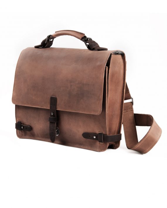 Harold's Leado Aktentasche M natur-braun