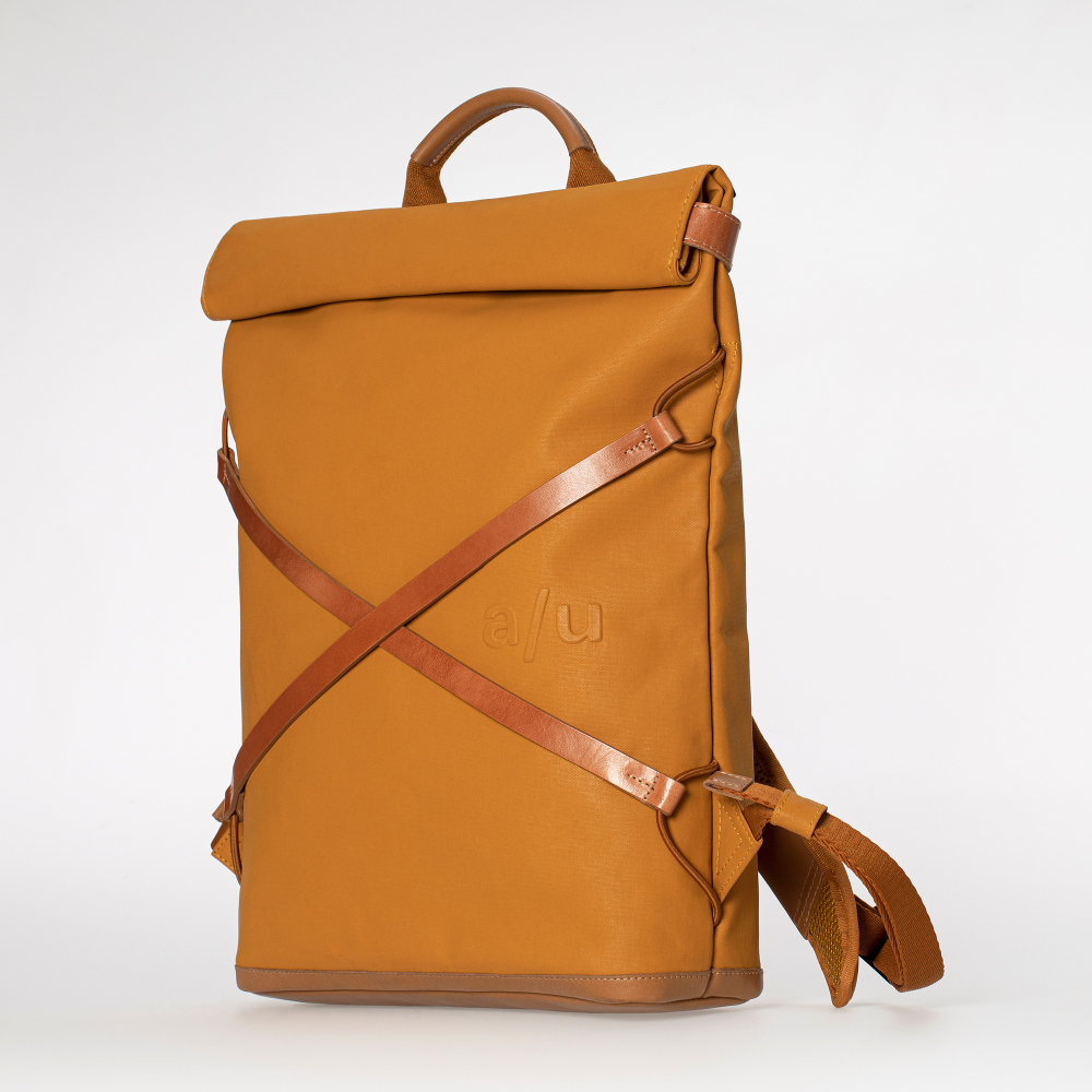 aunts & uncles Japan Yokohama Rolltop Rucksack mit 13" Notebookfach butterscotch aunts & uncles Japan Yokohama Rolltop Rucksack mit 13" Notebookfach butterscotch