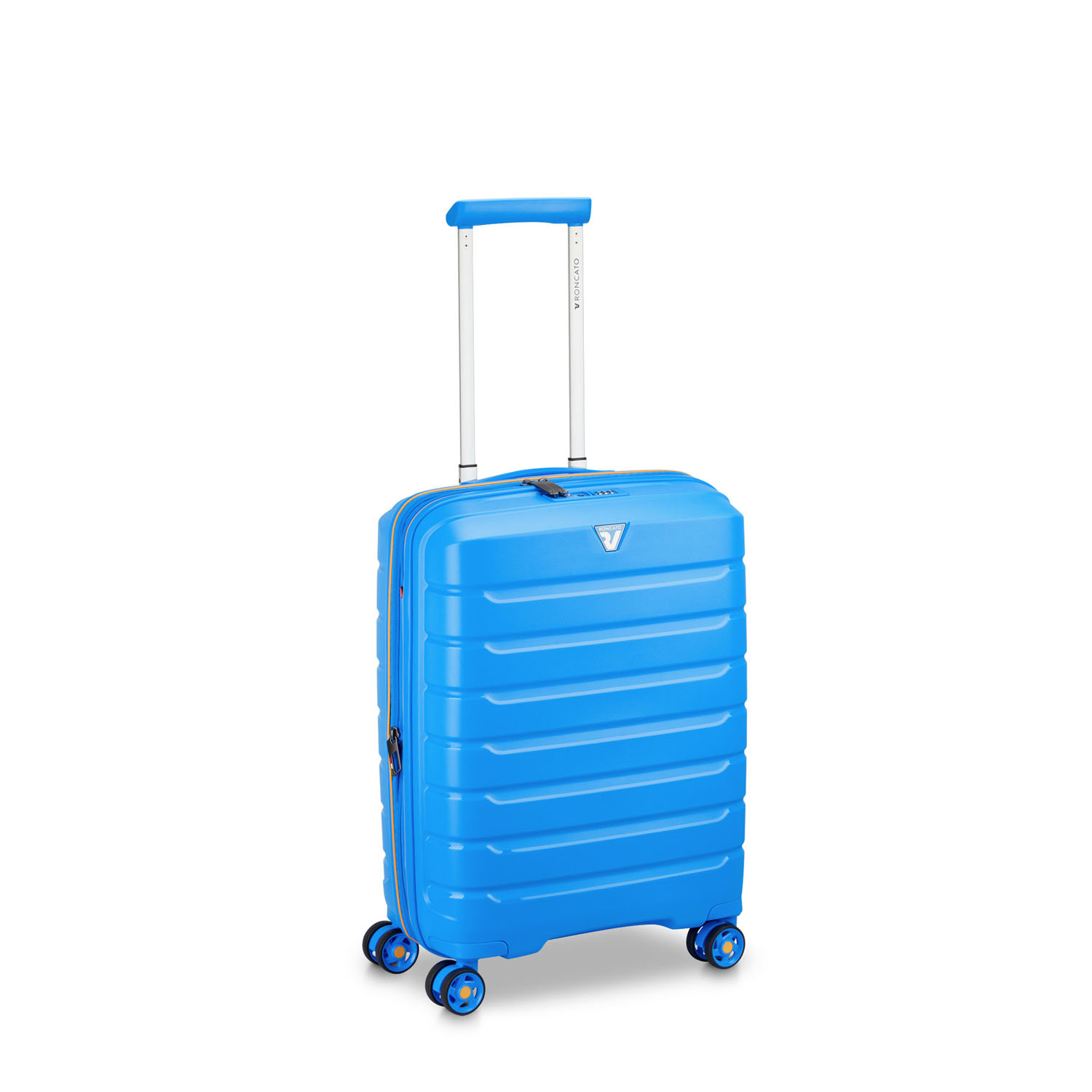 Roncato B-Flying SPOT Handgepäck Carry-On Trolley Erweiterbar 55cm sky blue