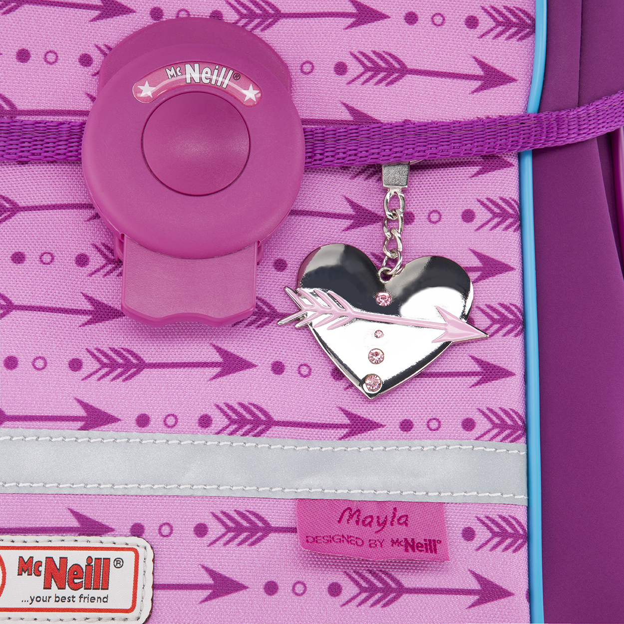 McNeill Ergo Primero Schulranzen-Set, 4-teilig Mayla McNeill Ergo Primero Schulranzen-Set, 4-teilig Mayla