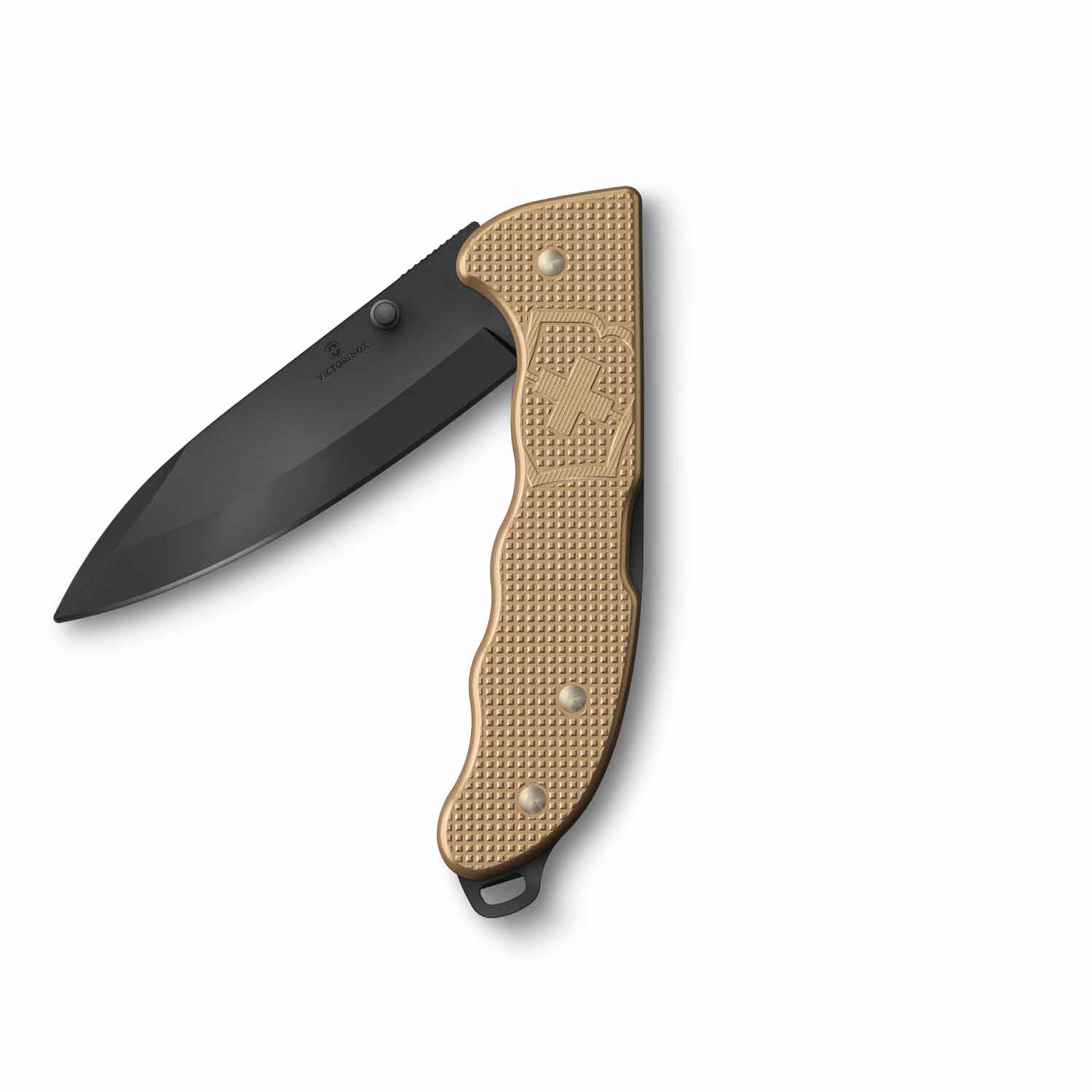 Victorinox Evoke BS Alox Grosses Taschemesser, Klappbares Messer beige Victorinox Evoke BS Alox Grosses Taschemesser, Klappbares Messer beige