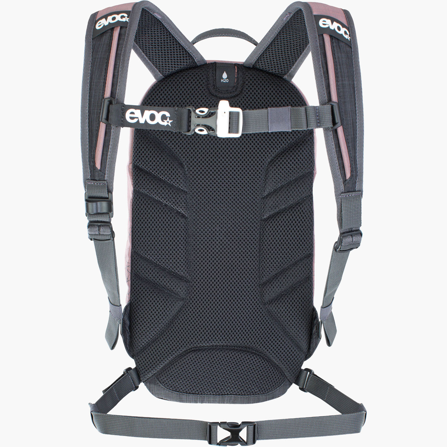 evoc JOYRIDE 4 Performance-Rucksack für Kids Carbon Grey - Dusty Pink evoc JOYRIDE 4 Performance-Rucksack für Kids Carbon Grey - Dusty Pink
