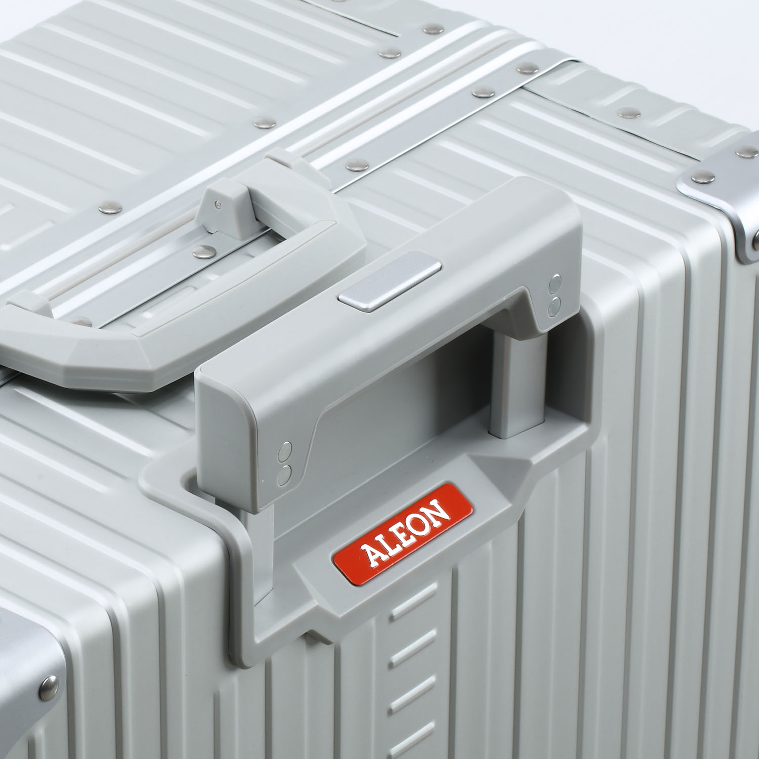 Aleon Traveler Suiter Koffer 26", mit Kleidersack Platin - Silber