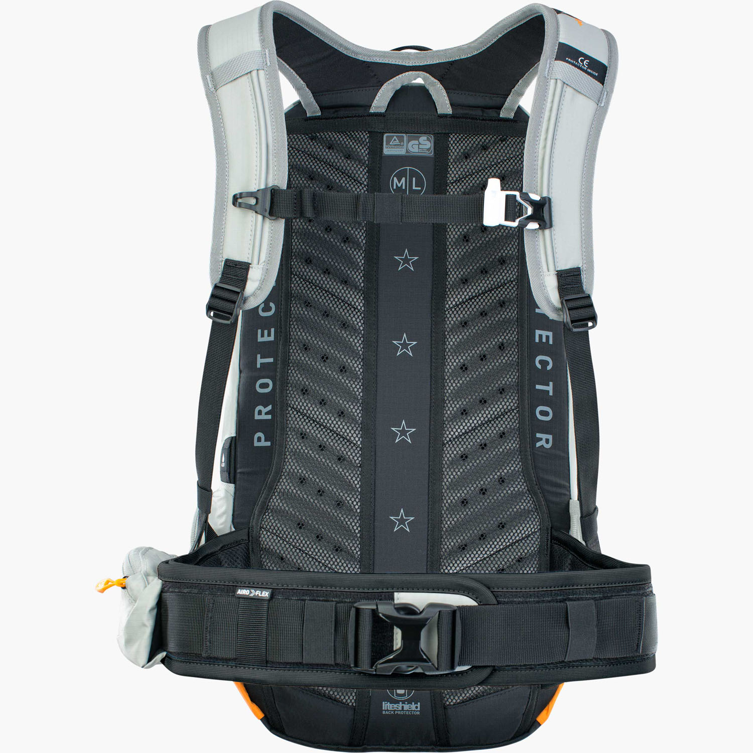 evoc FR ENDURO E-RIDE 16 -M/L stone - bright orange evoc FR ENDURO E-RIDE 16 -M/L stone - bright orange