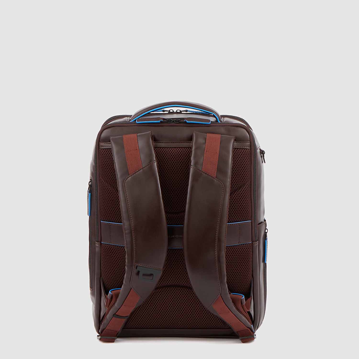 Piquadro Blue Square Revamp Laptop-Rucksack 15,6" mit iPad®-Fach Mahagoni