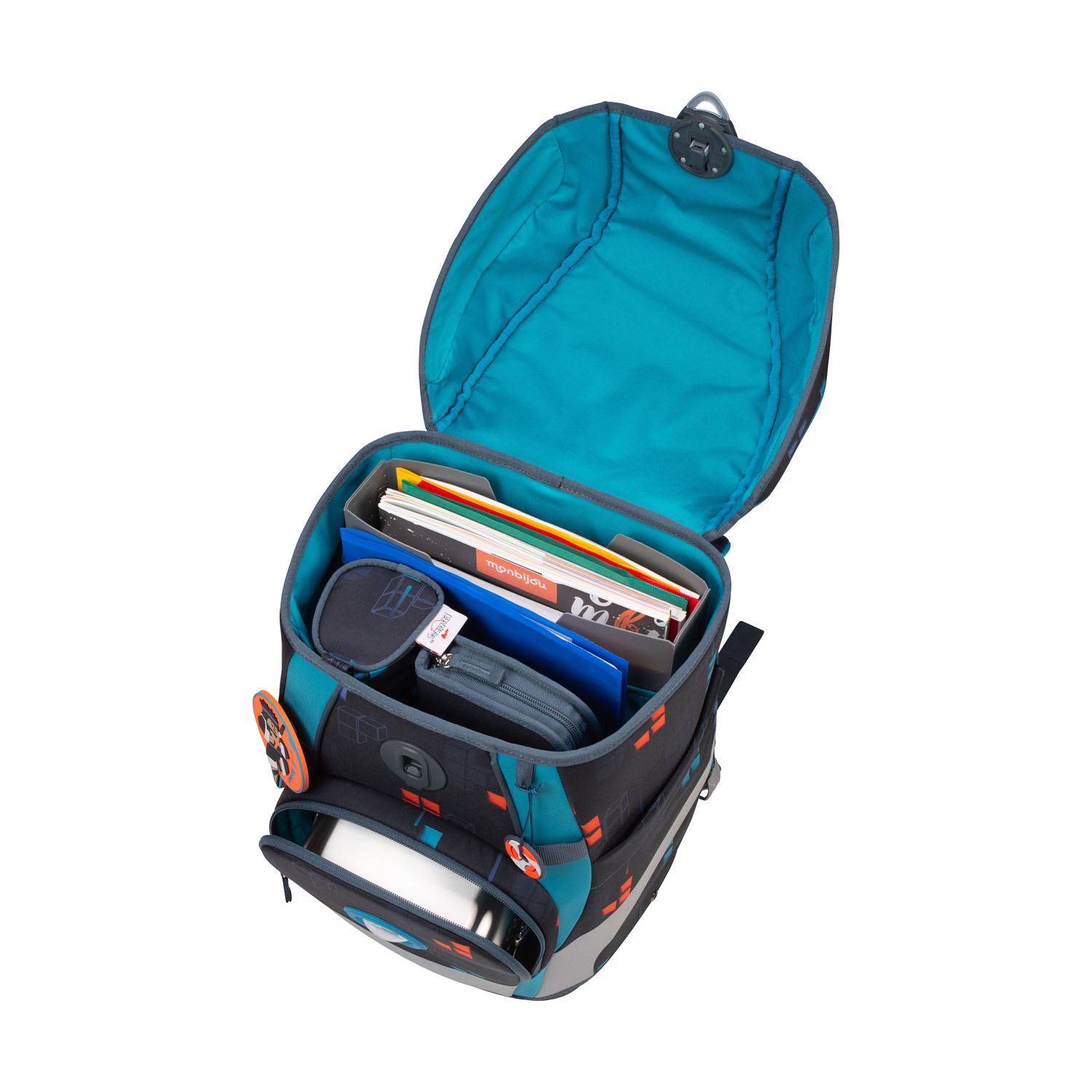 DerDieDas ErgoFlex Tiny Schulrucksack 5-teiliges Set Ninja Fighter DerDieDas ErgoFlex Tiny Schulrucksack 5-teiliges Set Ninja Fighter