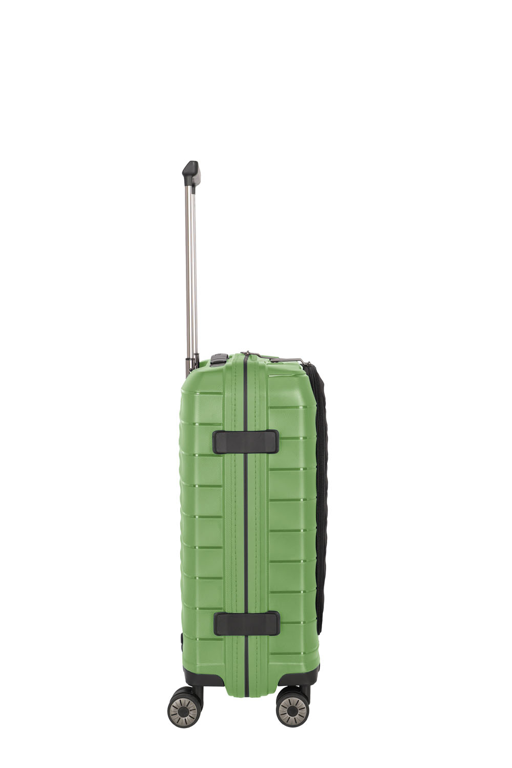 Travelite Mooby Trolley S mit Vortasche, 4-Rollen Grün Travelite Mooby Trolley S mit Vortasche, 4-Rollen Grün