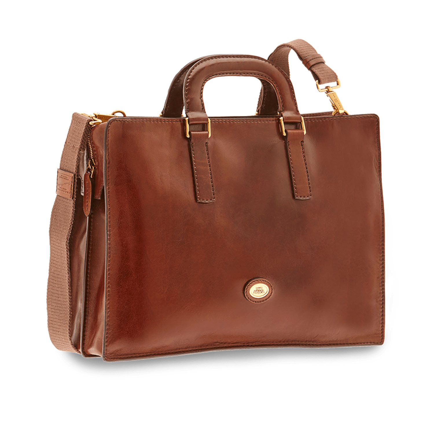 The Bridge Story Uomo Aktentasche 40cm - 06426901 Braun/Gold The Bridge Story Uomo Aktentasche 40cm - 06426901 Braun/Gold