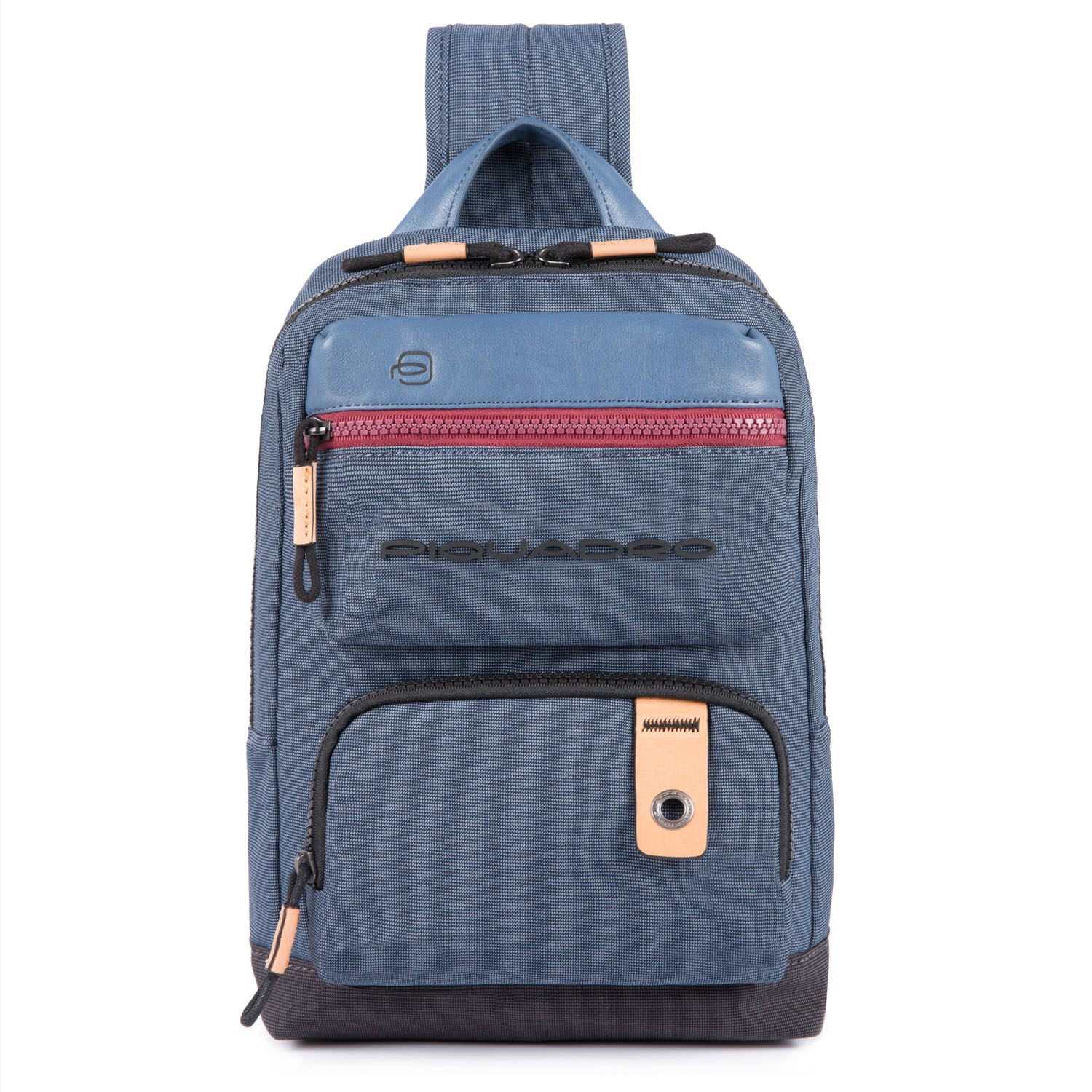 Piquadro Blade Querträgertasche stahlblau Piquadro Blade Querträgertasche stahlblau