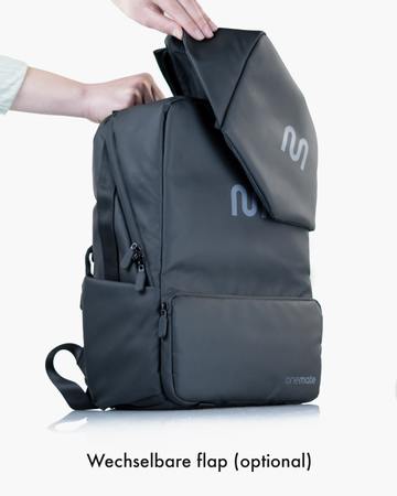 onemate Zubehör Backpack Mini Flap Schwarz onemate Zubehör Backpack Mini Flap Schwarz