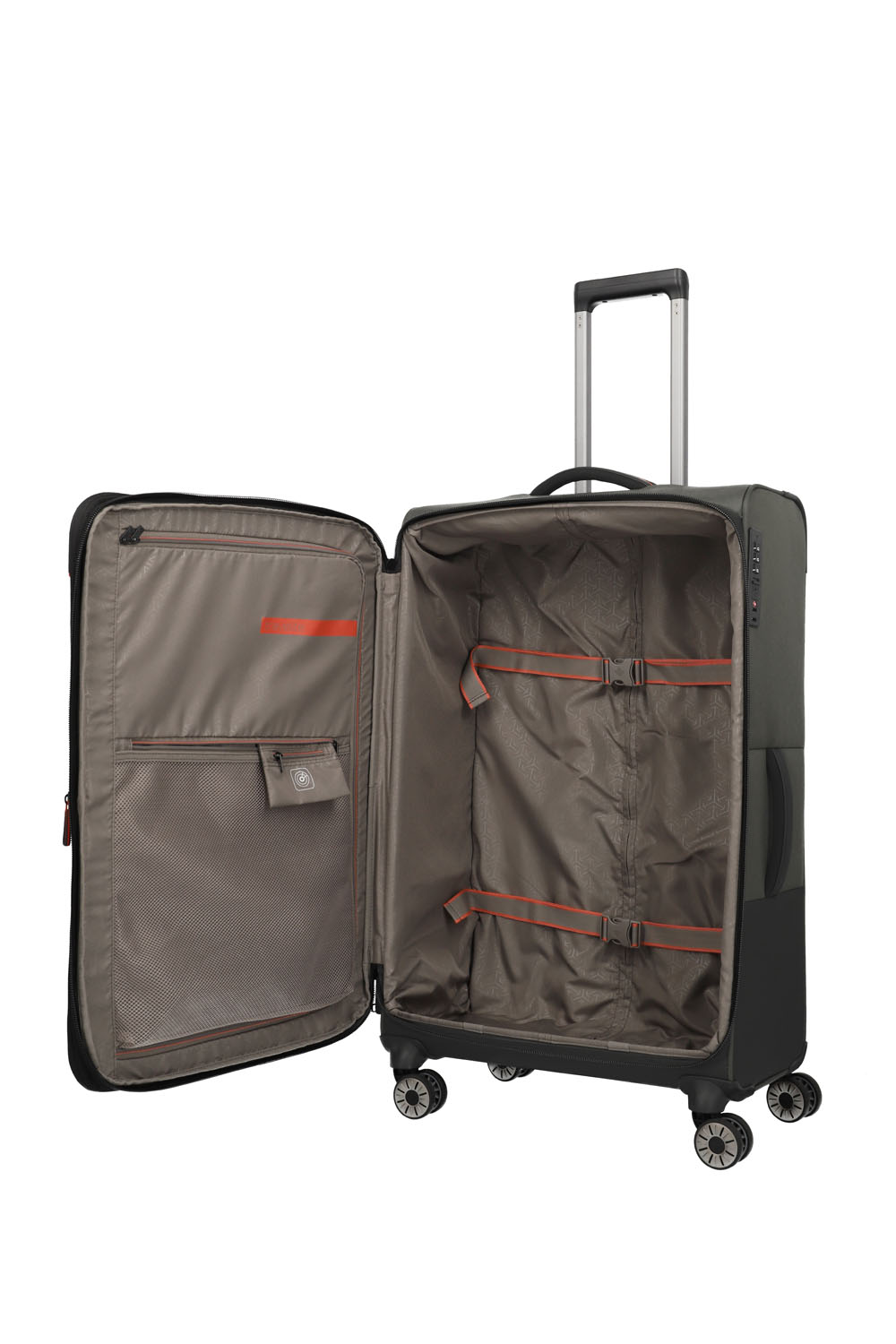 Travelite Crosslite Trolley L 4-Rollen erweiterbar Oliv Travelite Crosslite Trolley L 4-Rollen erweiterbar Oliv