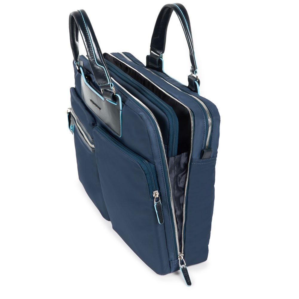 Piquadro Celion Kurzgriffaktentasche 15.6" Schwarz