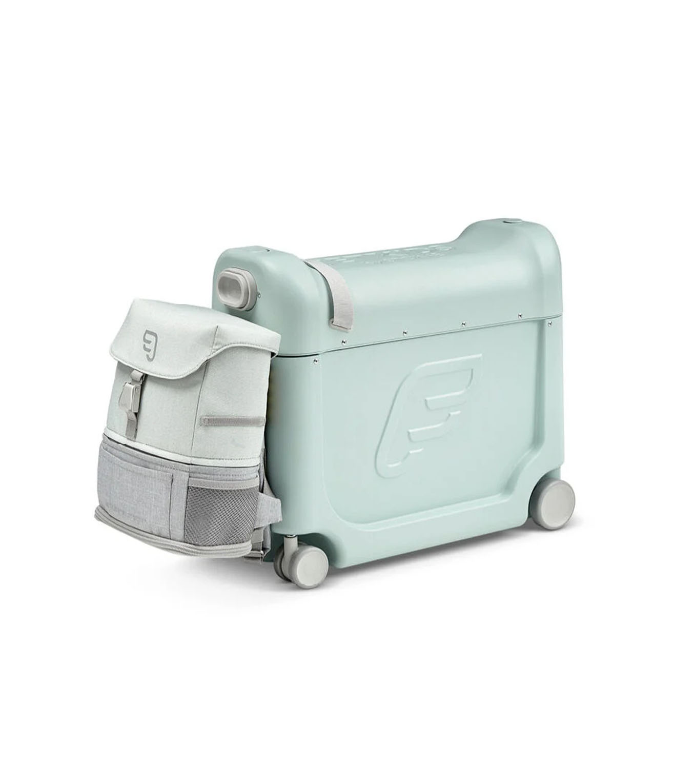 JetKids™ by Stokke® BedBox™ + Crew BackPack™-Reiseset Green / Green