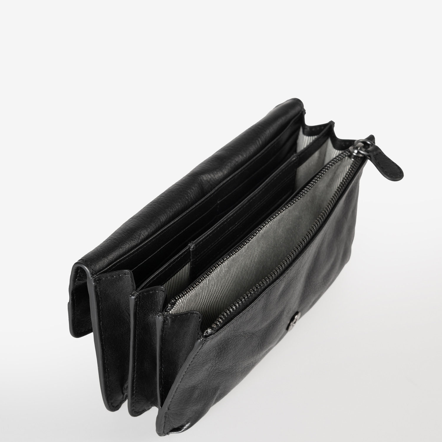 aunts & uncles Grandma's Luxury Club Charlene Geldbörse Black Smoke aunts & uncles Grandma's Luxury Club Charlene Geldbörse Black Smoke