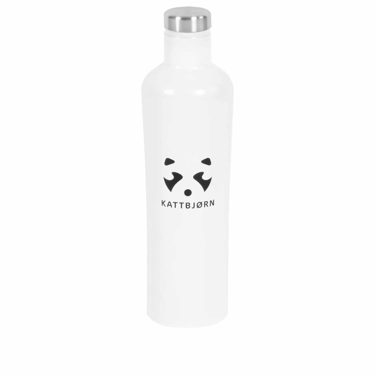 kattbjørn Zubehör Edelstahl-Trinkflasche 500ml weiß kattbjørn Zubehör Edelstahl-Trinkflasche 500ml weiß