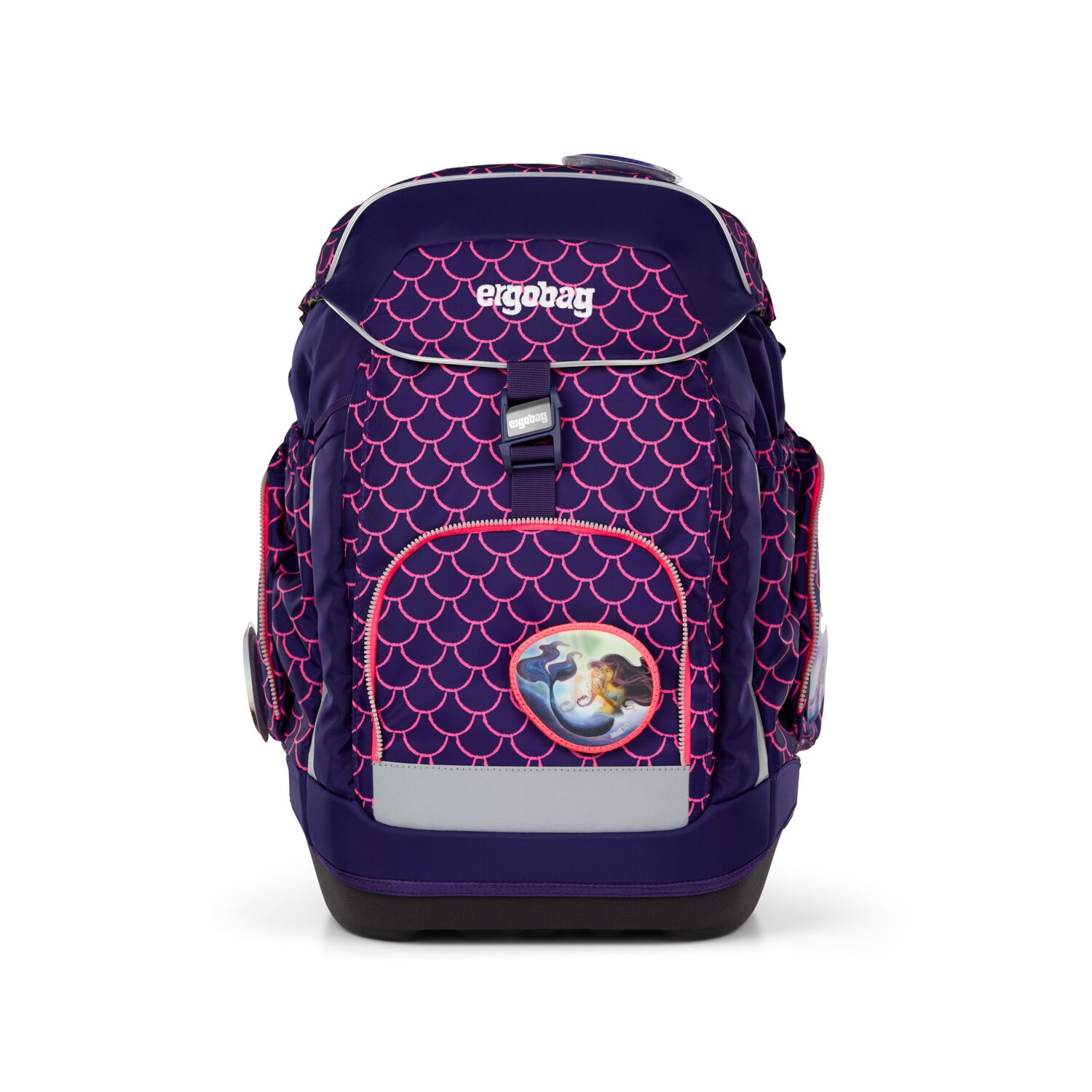 ergobag maxi LUMI Edition 6-teiliges Schulrucksack-Set 2025 PerlentauchBär