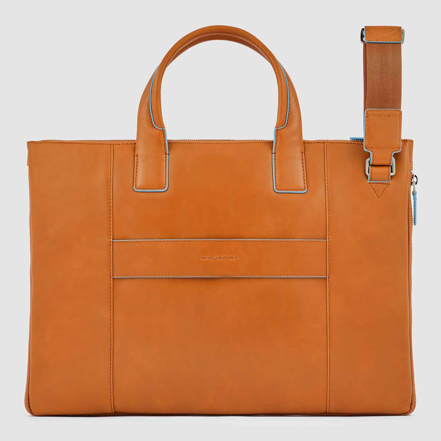 Piquadro Blue Square Schmale, erweiterbare Laptoptasche 15.6" mit Tabletfach sabbia sahara Piquadro Blue Square Schmale, erweiterbare Laptoptasche 15.6" mit Tabletfach sabbia sahara