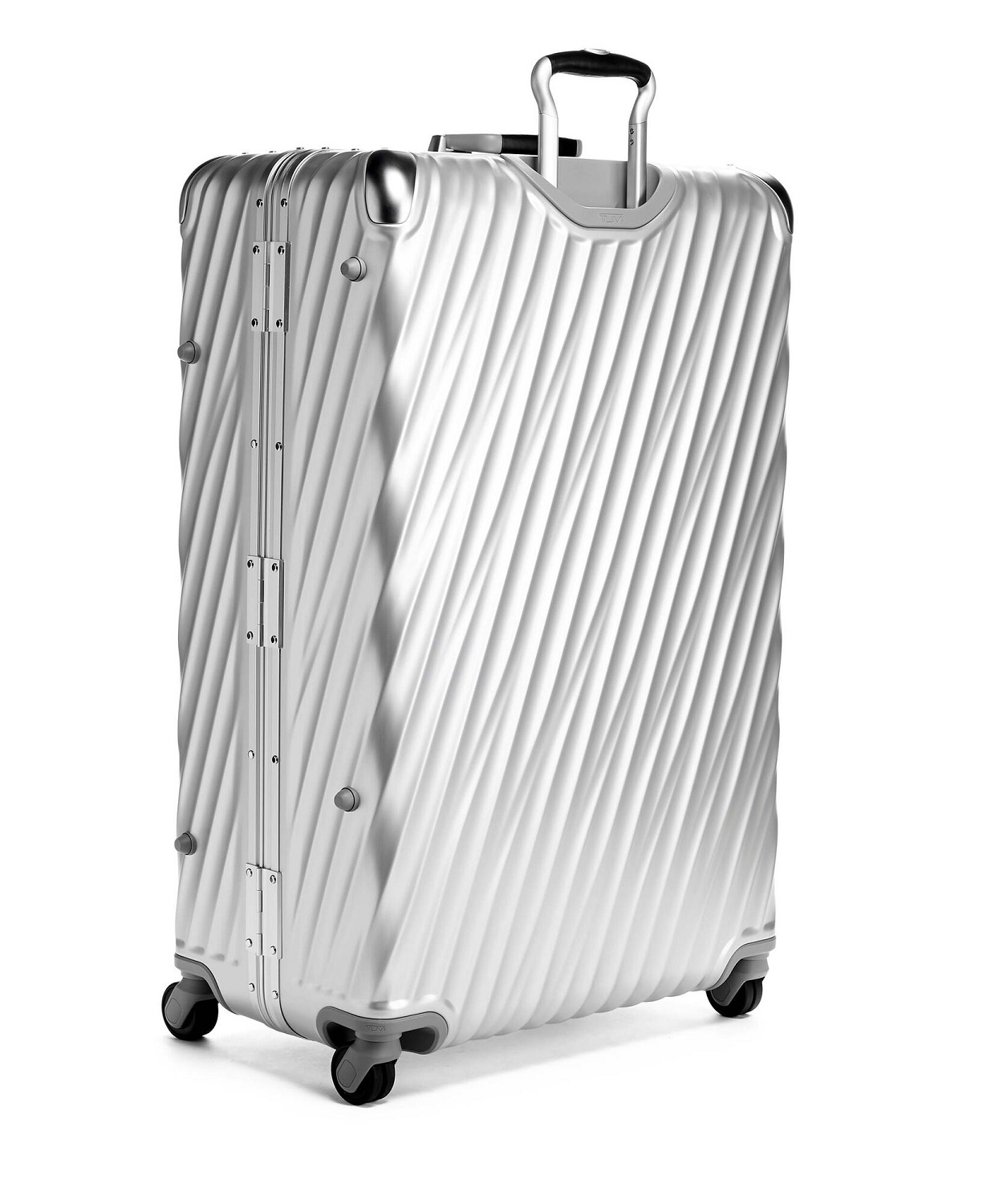 Tumi 19 Degree Aluminium Koffer für weltweite Reisen Silber