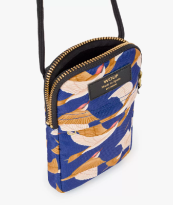 Wouf Bags Phone Bag Blue Birds