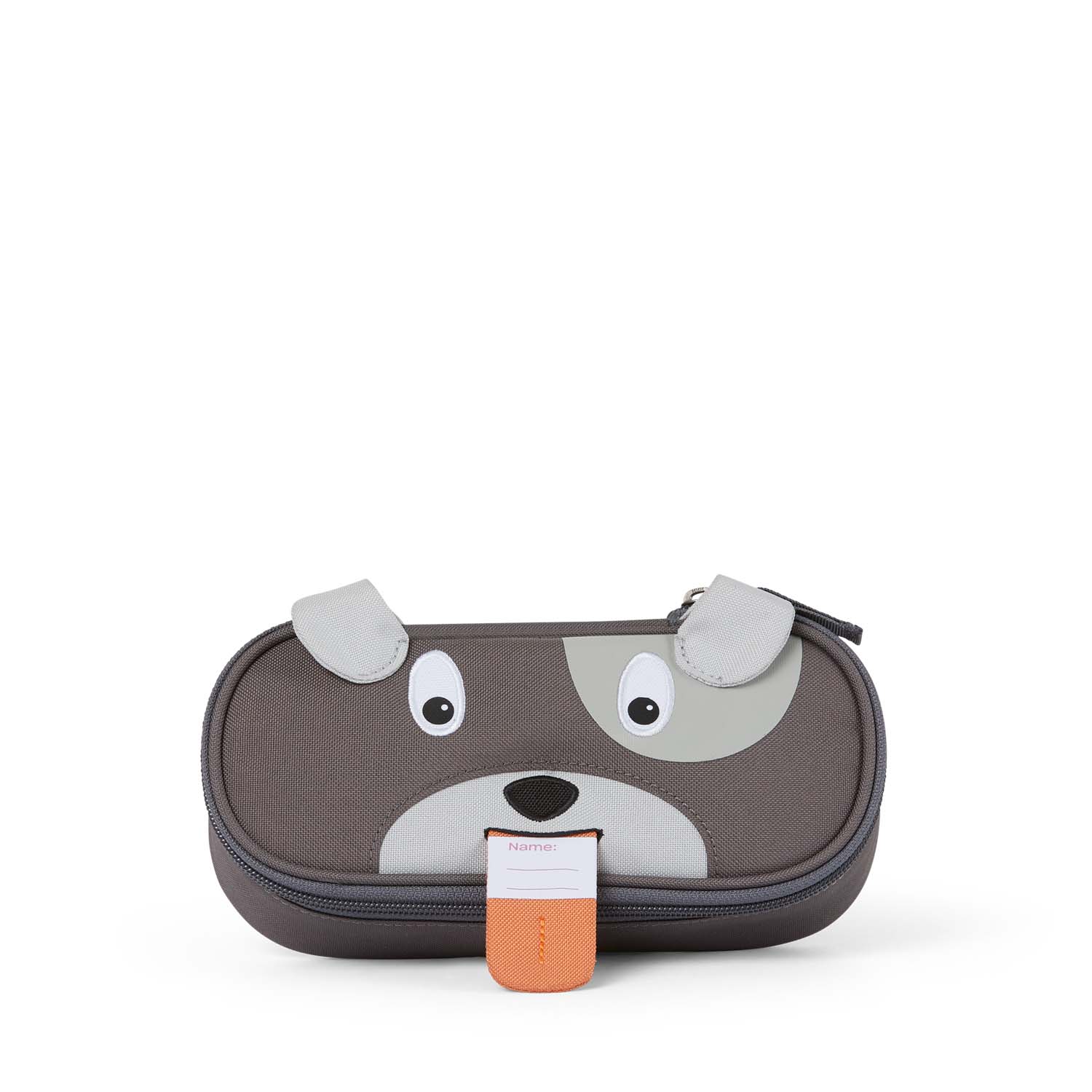 Affenzahn Schulzubehör Hund Stiftemäppchen Grau Affenzahn Schulzubehör Hund Stiftemäppchen Grau