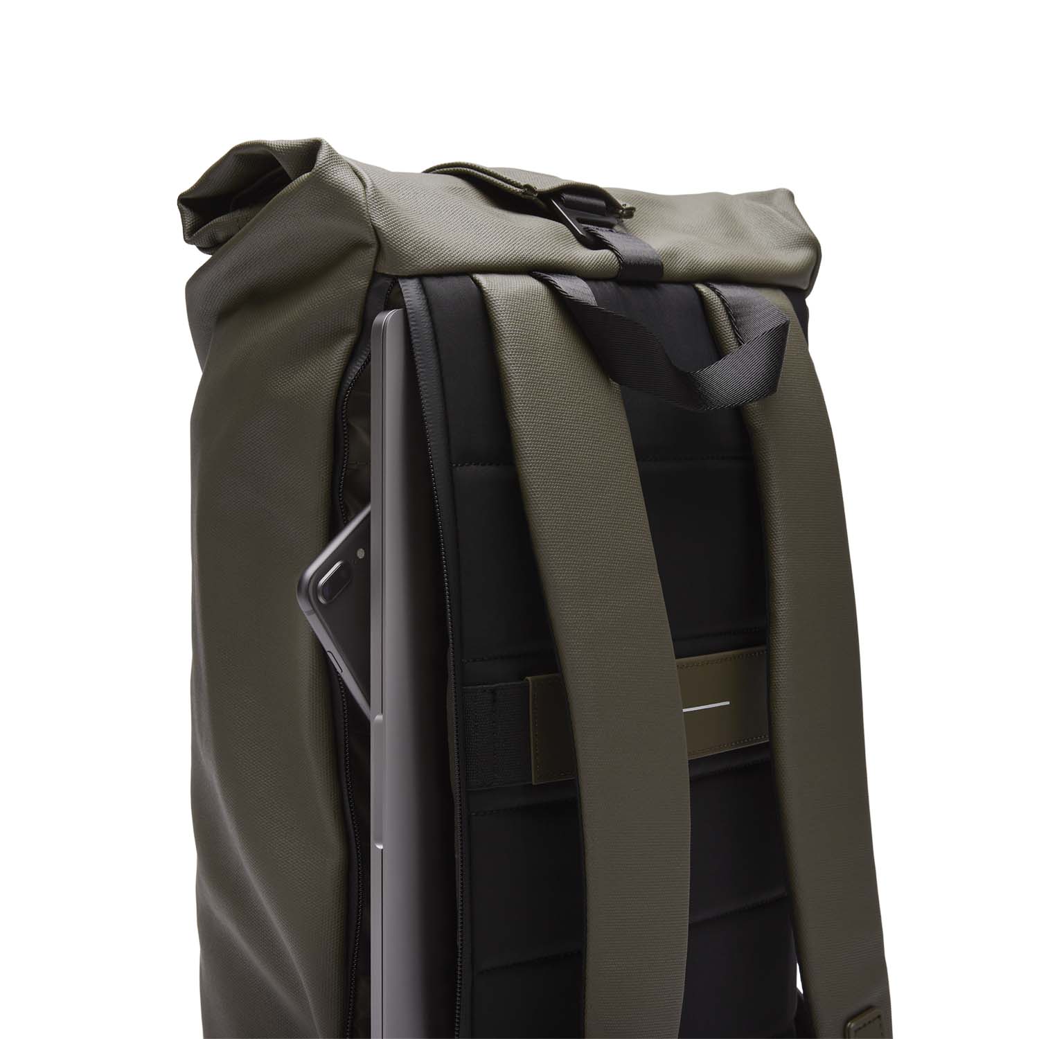 Horizn Studios SoFo Rolltop Backpack erweiterbar Dark Olive Horizn Studios SoFo Rolltop Backpack erweiterbar Dark Olive