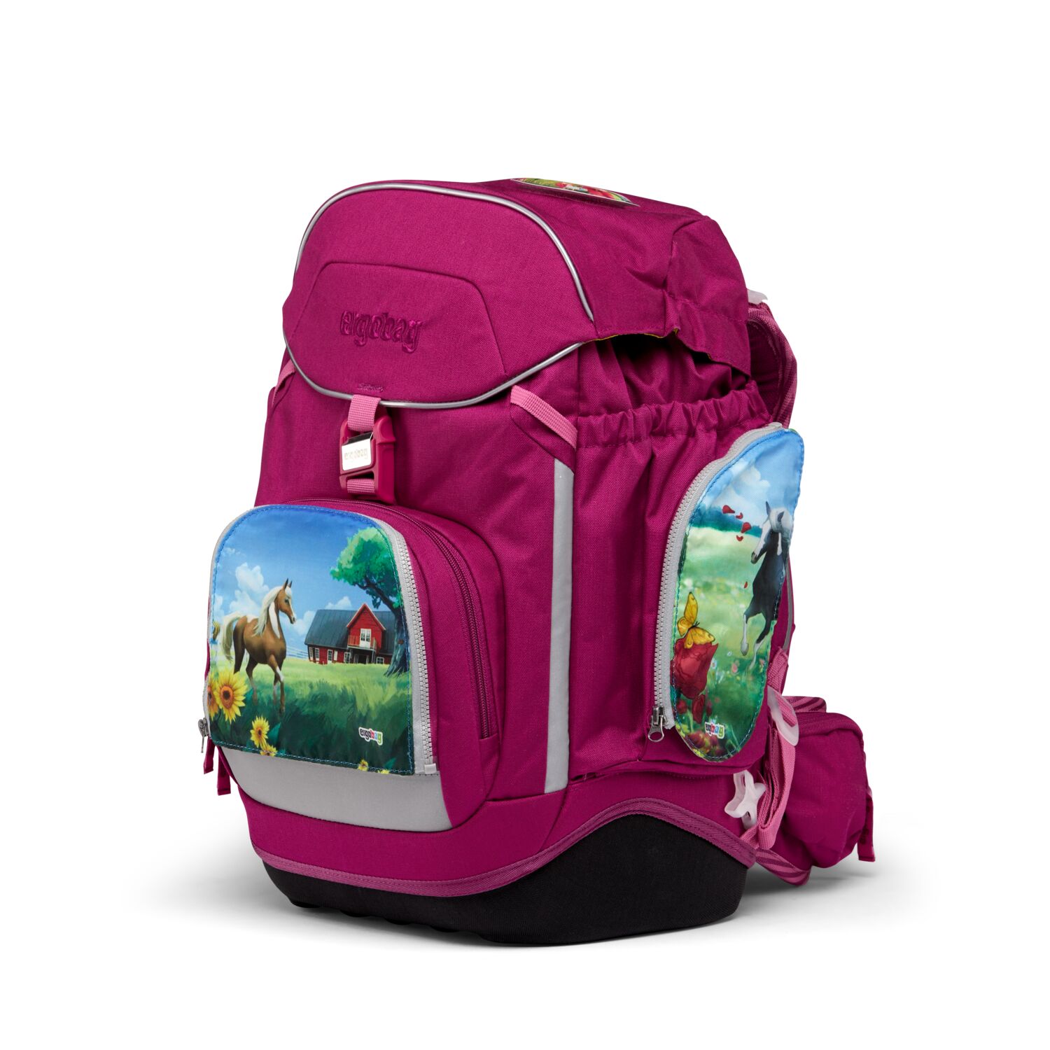 ergobag Schulzubehör Zippies-Set, 3-teilig Pferd