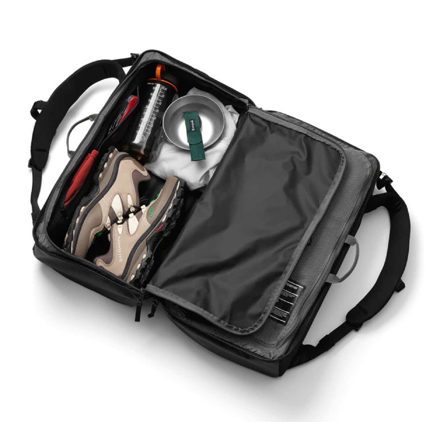 D_b_ Roamer Pro Split Duffel / Backpack 50L Black Out