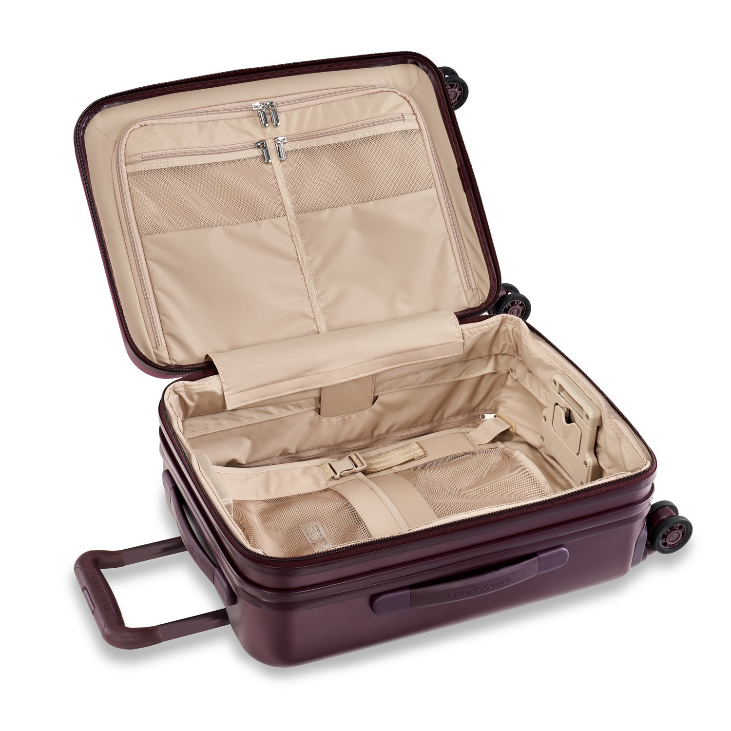 Briggs & Riley Sympatico 2.0 International Carry-On Expandable Spinner Plum Briggs & Riley Sympatico 2.0 International Carry-On Expandable Spinner Plum