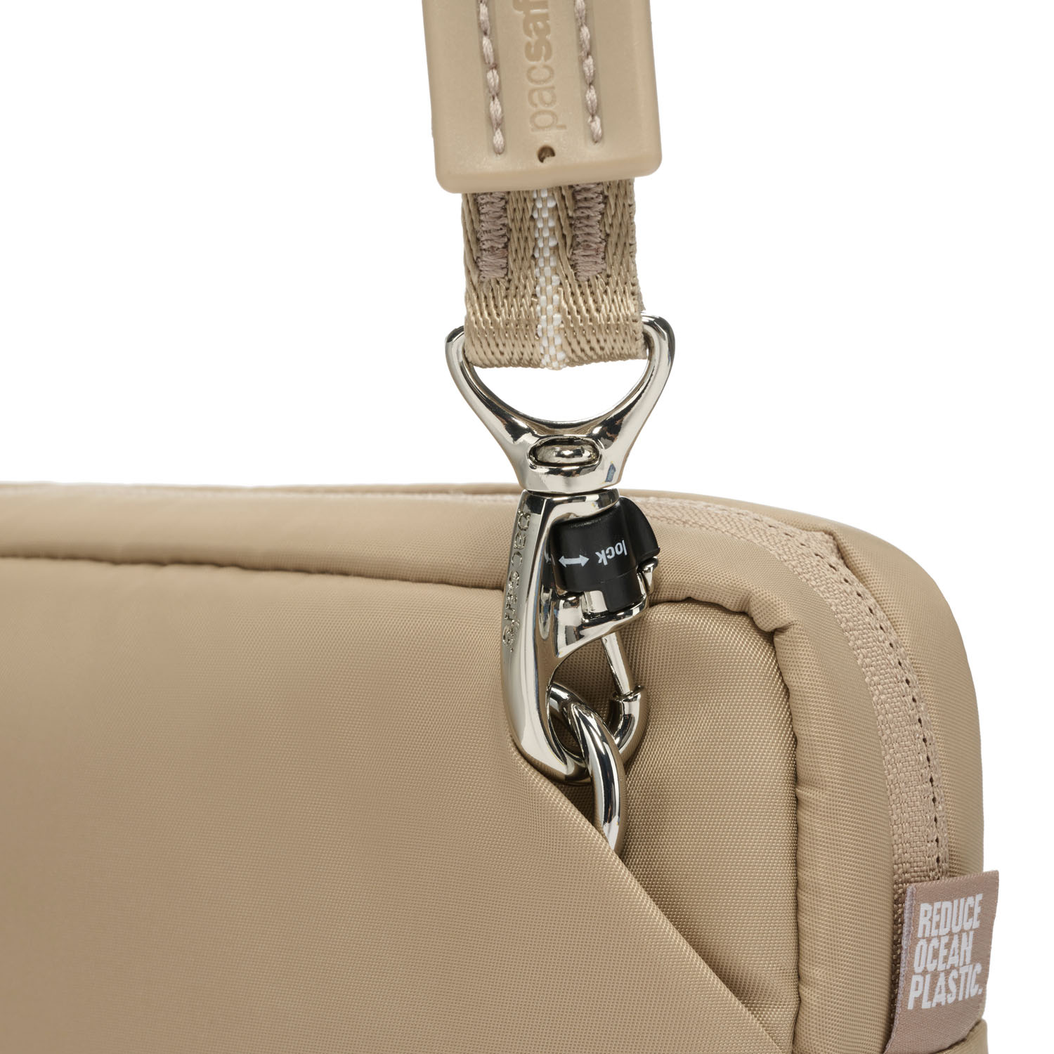 pacsafe W Anti-Theft 3-In-1 Sling Taupe