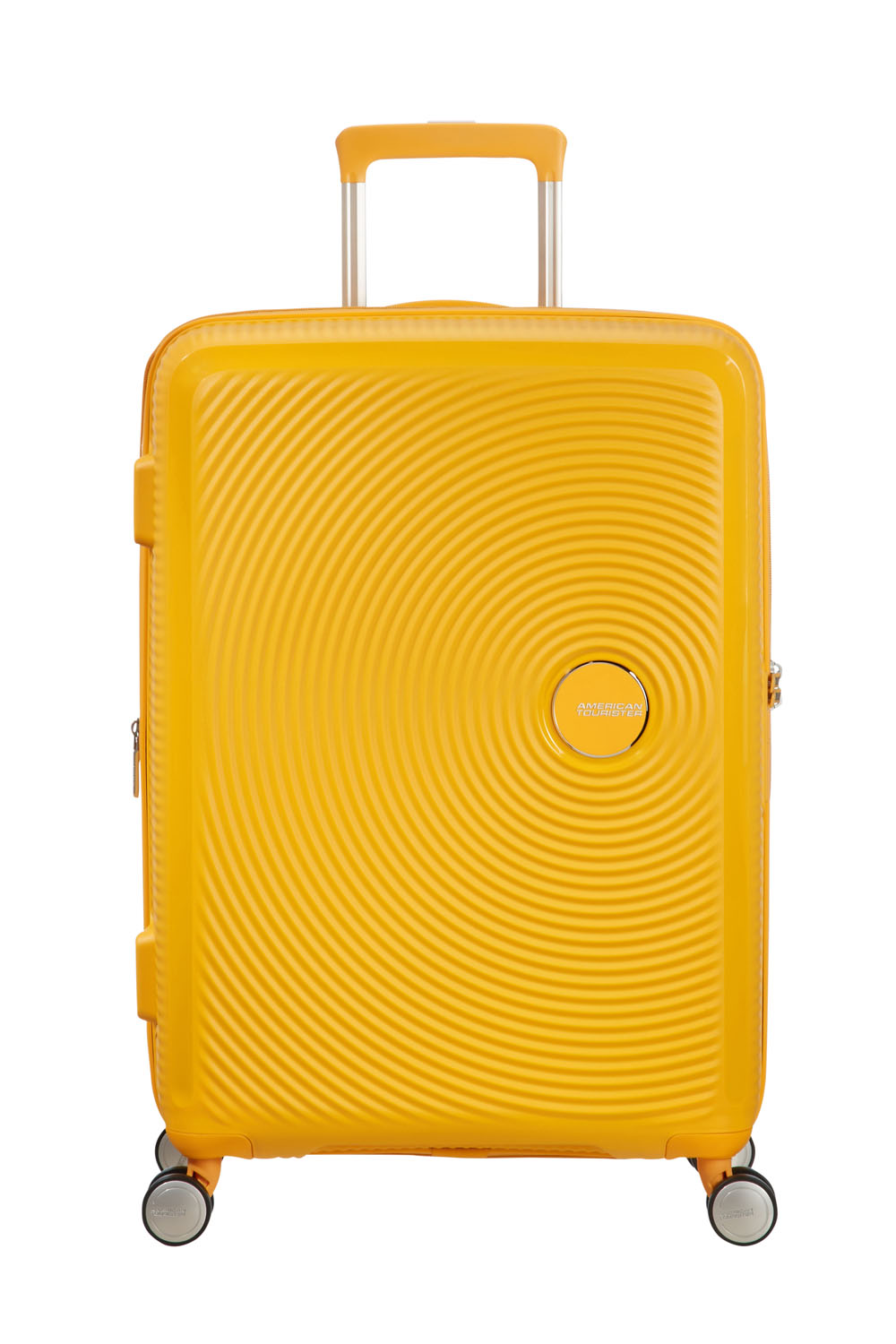 American Tourister Soundbox Trolley M 4R 67cm, erweiterbar Golden Yellow American Tourister Soundbox Trolley M 4R 67cm, erweiterbar Golden Yellow