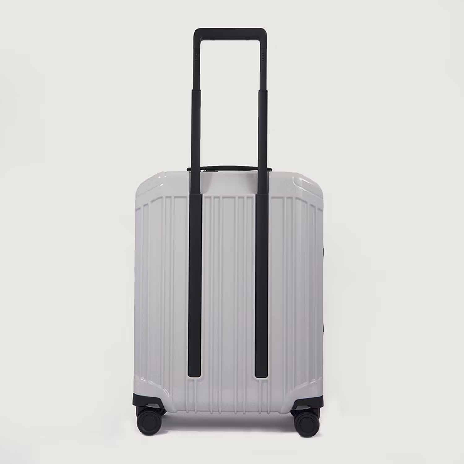 Piquadro PQ-Light Handgepäck Koffer 4-Rollen, glänzend Grau Piquadro PQ-Light Handgepäck Koffer 4-Rollen, glänzend Grau