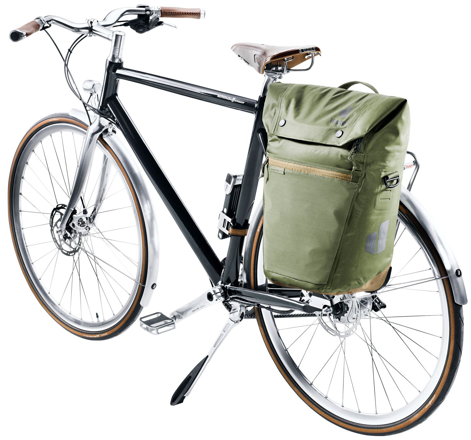Deuter Mainhattan 17+10 Fahrradtasche khaki-clay Deuter Mainhattan 17+10 Fahrradtasche khaki-clay