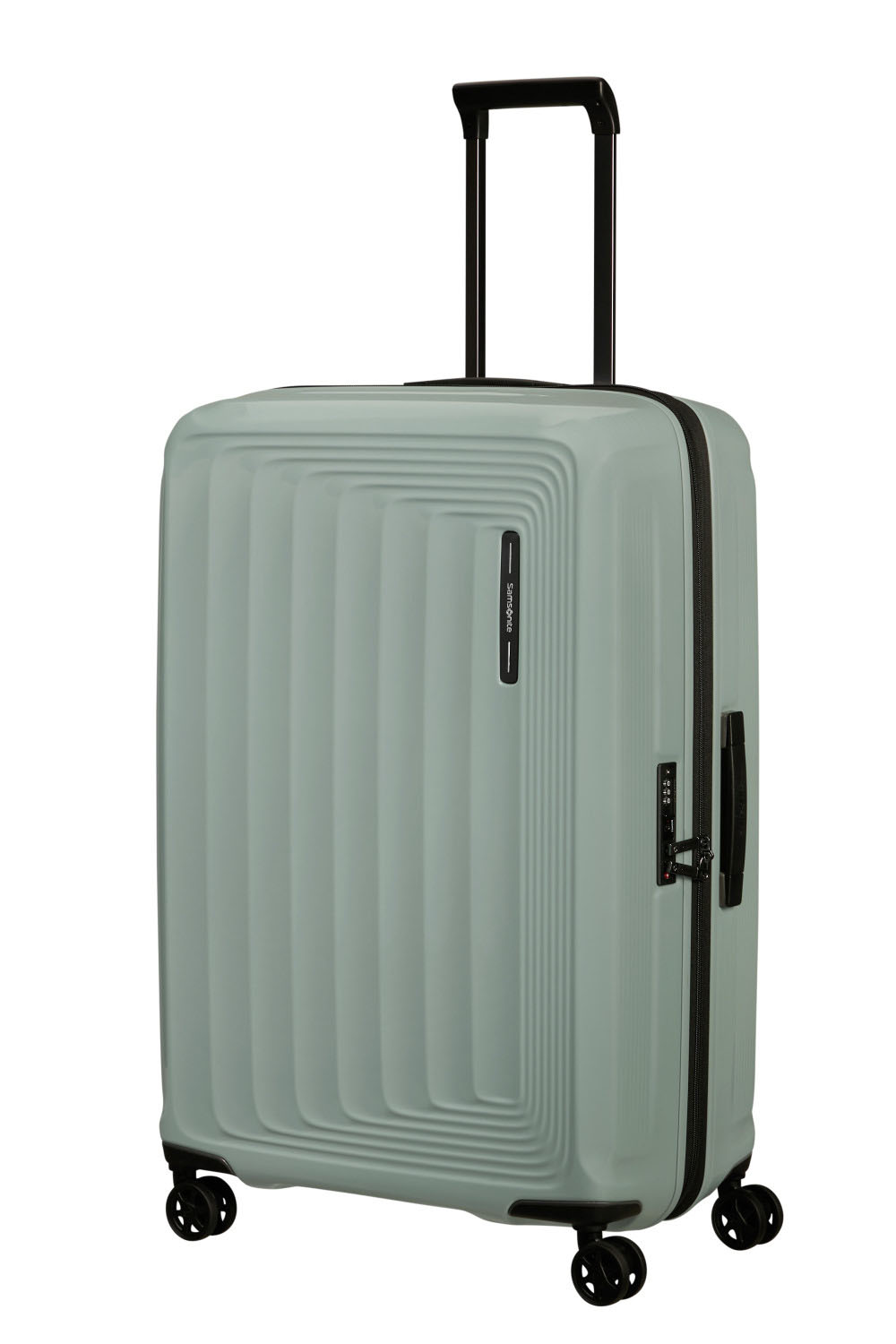 Samsonite Nuon Season Trolley mit 4 Rollen erweiterbar 75cm + GRATIS HOTELGUTSCHEIN Metallic Mineral Green Samsonite Nuon Season Trolley mit 4 Rollen erweiterbar 75cm + GRATIS HOTELGUTSCHEIN Metallic Mineral Green